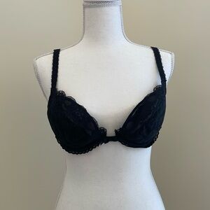 Elegant Black Lace Bra